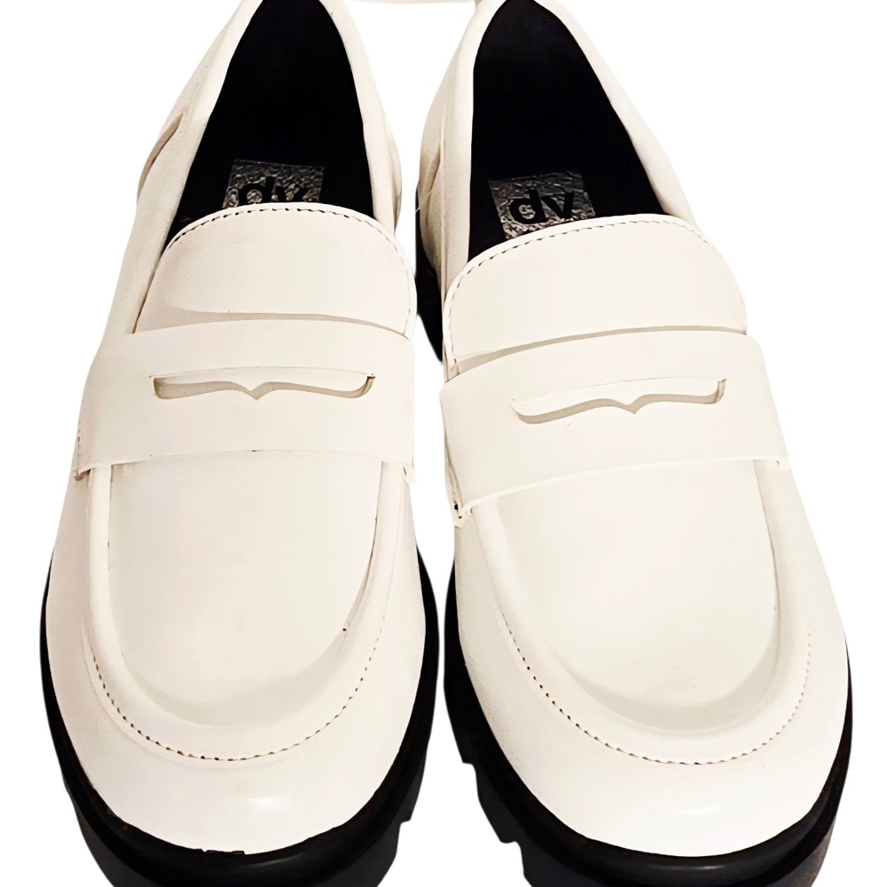 Men's White Loafers
